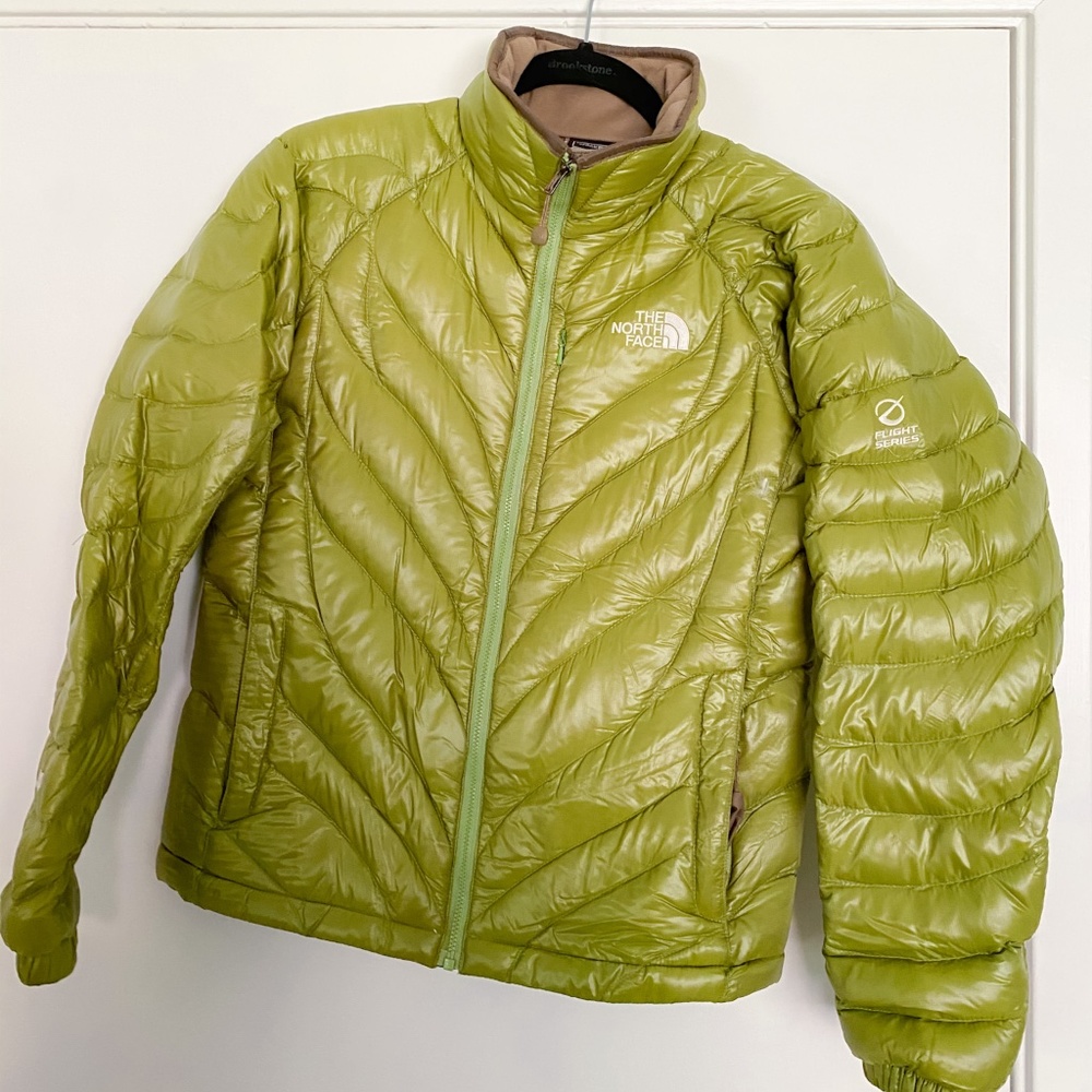 The North Face Green Puffer Jacket